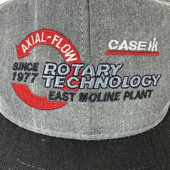 Case Rotary Technology Hat Cap SnapBack Moline 1977 Farming Equipment Swingster - Picture 5 of 11